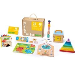 Hariv montessori pusle Tooky Toy L-TK755 6in1 цена и информация | Развивающие игрушки | kaup24.ee