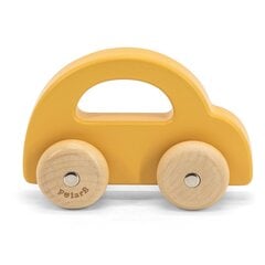 Puidust auto Viga Toys L-44222, kollane hind ja info | Arendavad mänguasjad | kaup24.ee