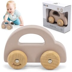 Puidust sõiduauto Viga Toys L-44225, pruun hind ja info | Arendavad mänguasjad | kaup24.ee