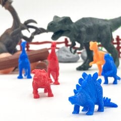 Dinosauruste figuuride komplekt Woopie L-47160 40 tk. цена и информация | Игрушки для мальчиков | kaup24.ee