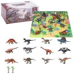 Dinosauruse figuuride komplekt Woopie matiga L-51213 цена и информация | Игрушки для мальчиков | kaup24.ee