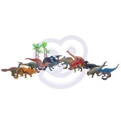 Dinosauruse figuuride komplekt Woopie matiga L-51213 цена и информация | Игрушки для мальчиков | kaup24.ee