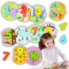 Hariv montessori pusle Tooky Toy L-TL496 цена и информация | Развивающие игрушки | kaup24.ee