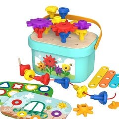 Pulkade komplekt karbis lastele Tooky Toy L-TJ631 цена и информация | Развивающие игрушки | kaup24.ee