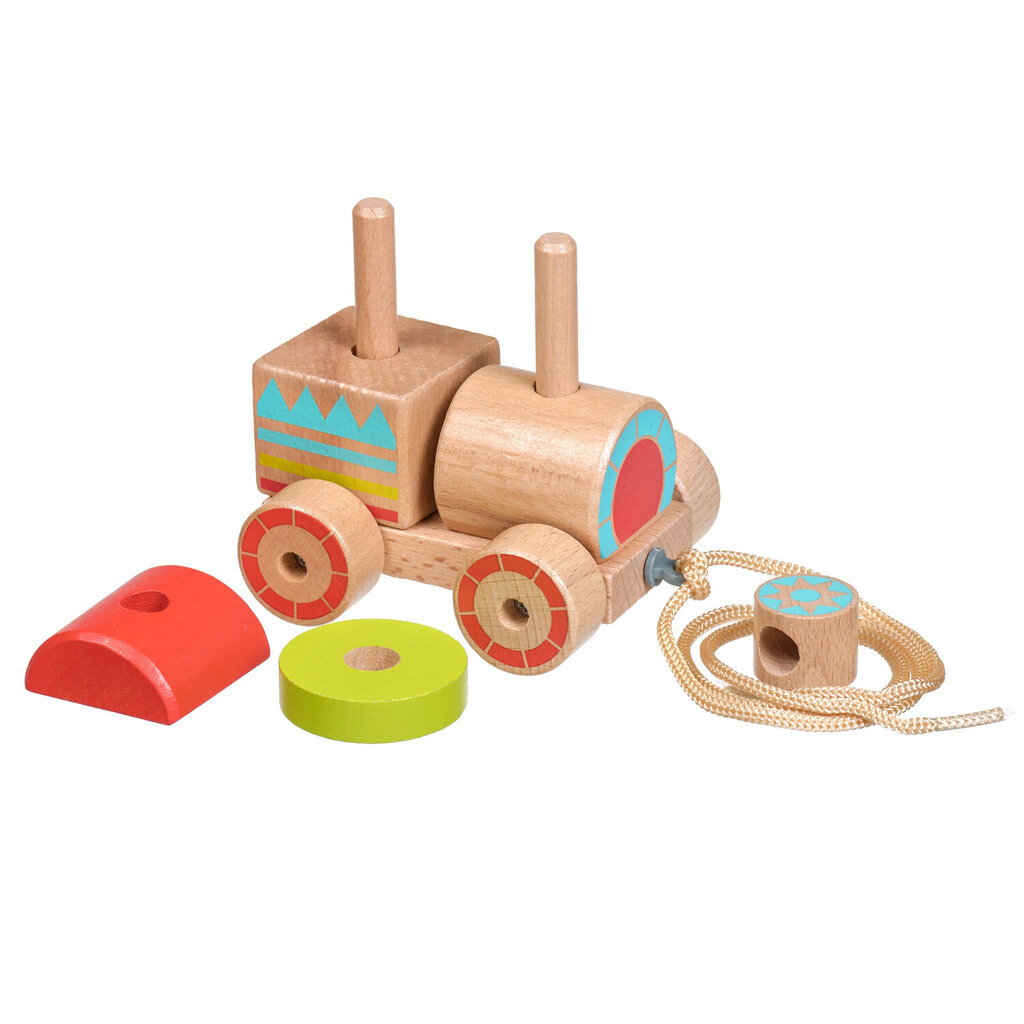 Püramiid rong hind ja info | Imikute mänguasjad | kaup24.ee