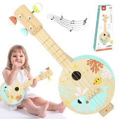 Puidust bandžo lastele Tooky Toy L-TF572 цена и информация | Развивающие игрушки | kaup24.ee