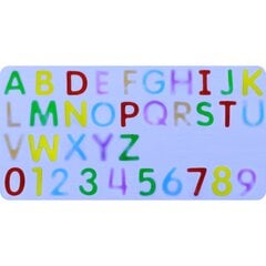 Tähestiku tähtede ja numbrite komplekt lastele Masterkidz L-ME15945 цена и информация | Развивающие игрушки | kaup24.ee