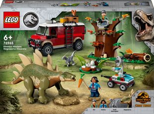 76965 LEGO® Jurassic World Миссии динозавров: открытие стегозавра цена и информация | Конструкторы и кубики | kaup24.ee