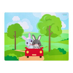 Ambition Junior lauamatt Betty i Bunny, 30 x 40 cm hind ja info | Laudlinad, lauamatid, servjetid | kaup24.ee