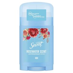 Kreemjas antiperspirant Secret Rose Water naistele, 40 ml x 3 tk hind ja info | Deodorandid | kaup24.ee