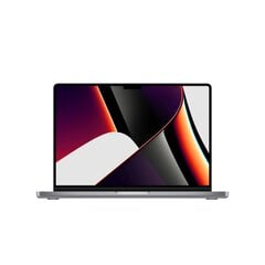 Apple MacBook Pro 16" M1 Pro 10C CPU, 16C GPU/16GB/512GB SSD/Space Grey/US English - Z14V0008B цена и информация | Ноутбуки | kaup24.ee