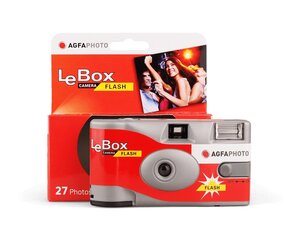 Ühekordne kaamera Agfa LeBox Flash цена и информация | Фотоаппараты мгновенной печати | kaup24.ee