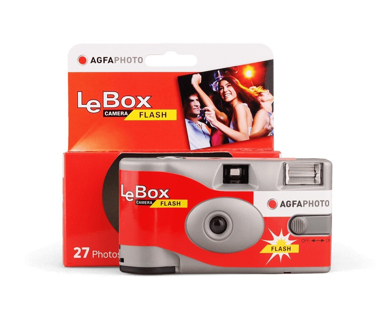 Ühekordne kaamera Agfa LeBox Flash hind ja info | Kiirpildikaamerad | kaup24.ee