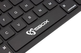 Sbox BT-05B цена и информация | Клавиатура с игровой мышью 3GO COMBODRILEW2 USB ES | kaup24.ee