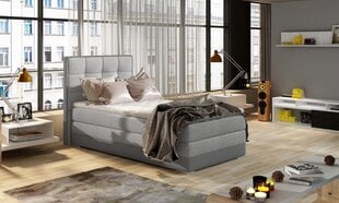 Кровать NORE ASTER, 90x200 см, серая цена и информация | Кровати | kaup24.ee
