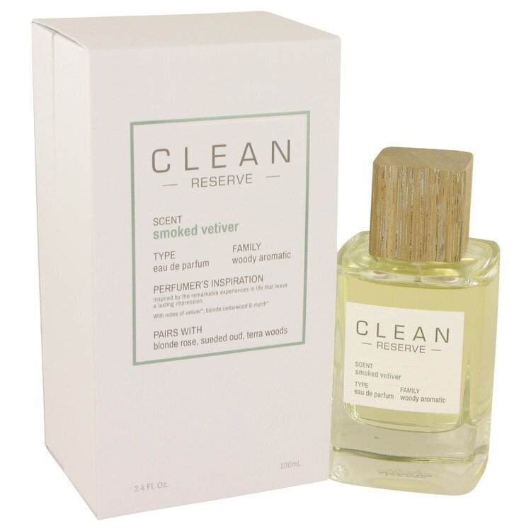 Parfüümvesi Clean Reserve Smoked Vetiver EDP naistele/meestele 100 ml hind ja info | Naiste parfüümid | kaup24.ee