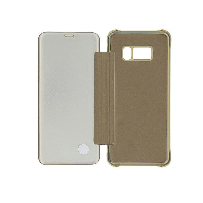 Telefoniümbris Tellur case Synthetic Leather with mirror, sobib Samsung Galaxy S8, Kuldne цена и информация | Telefoni kaaned, ümbrised | kaup24.ee