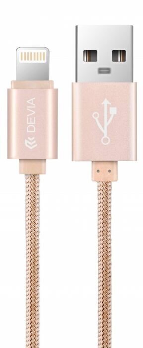 Devia Fashion Series, USB-Lightning(8-pin), 1.2m цена и информация | Mobiiltelefonide kaablid | kaup24.ee