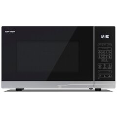 Sharp mikrolaineahi YC-PC322AE-S Microwave, hõbedane/must цена и информация | Микроволновые печи | kaup24.ee