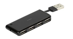 Адаптер VIVANCO USB A HUB, 4x USB A цена и информация | Адаптеры и USB-hub | kaup24.ee