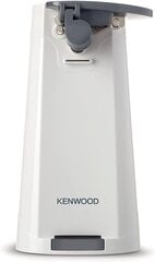 Kenwood — электрическая открывалка для консервных банок, многофункциональный кухонный помощник 3-в-1 со встроенной точилкой для ножей, консервным ножом и открывалкой для бутылок, устройство для намотки кабеля, 70 Вт, белый цена и информация | Столовые и кухонные приборы | kaup24.ee