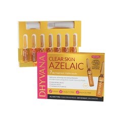 Näonaha intensiivhooldusseerum Dhyvana Clear Skin Azelaic 2ml N7 цена и информация | Сыворотки для лица, масла | kaup24.ee