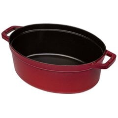 Кастрюля чугунная овальная STAUB 40509-857-0 - красная 4,2 л цена и информация | Кастрюли, скороварки | kaup24.ee