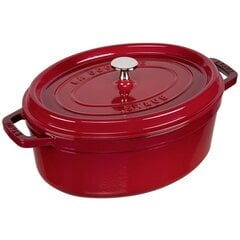 Кастрюля чугунная овальная STAUB 40509-857-0 - красная 4,2 л цена и информация | Кастрюли, скороварки | kaup24.ee