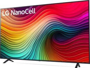 LG televiisor 75NANO82T6B.API цена и информация | Телевизоры | kaup24.ee