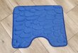 Vaip memory foam „Benedomo“ Deep blue, 50x60 cm цена и информация | Vannitoa sisustuselemendid ja aksessuaarid | kaup24.ee