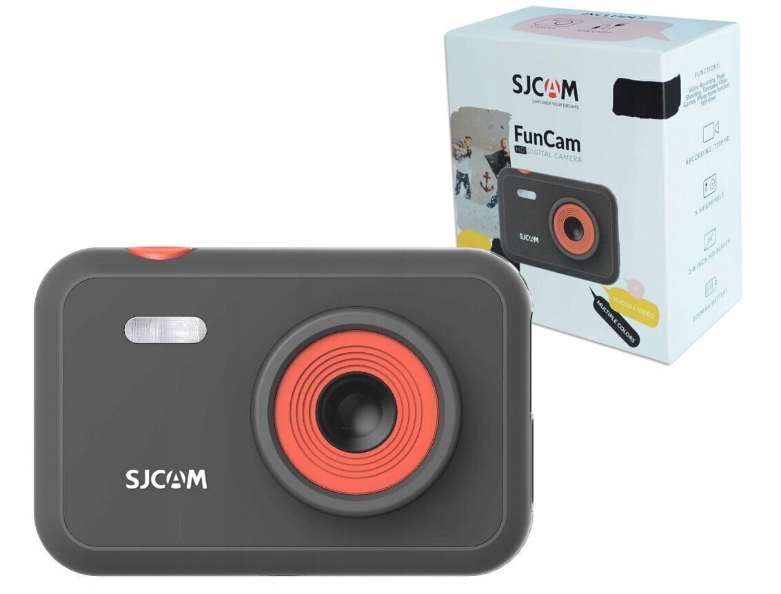 Sjcam FUNCAM, must цена и информация | Seikluskaamerad | kaup24.ee