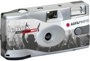 Ühekordne kaamera Agfa LeBox Flash Black & White 400/36 hind ja info | Kiirpildikaamerad | kaup24.ee