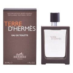 Tualettvesi Hermes Terre D'hermes EDT meestele 30 ml цена и информация | Мужские духи | kaup24.ee