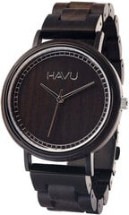 Havu unisex käekell Virta, 42mm, tumepruun цена и информация | Мужские часы | kaup24.ee