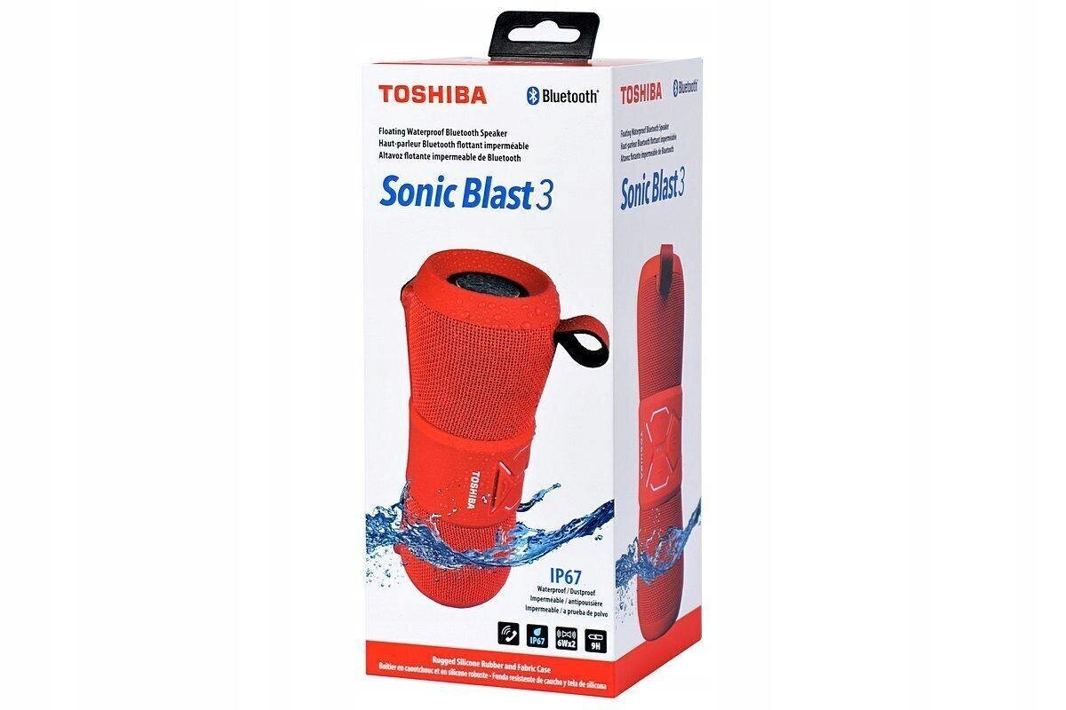Toshiba Sonic Blast 3 TY-WSP200, punane hind ja info | Kõlarid | kaup24.ee