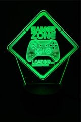 LED märk: Game Zone цена и информация | Монтируемые светильники, светодиодные панели | kaup24.ee