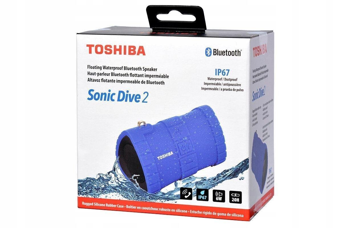 Toshiba Sonic Dive 2 TY-WSP100, sinine hind ja info | Kõlarid | kaup24.ee