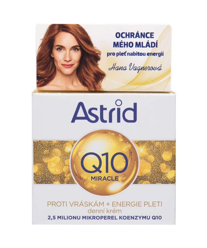 Päevakreem Astrid Q10 Miracle 50 ml цена и информация | Näokreemid | kaup24.ee