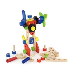 Puidust konstruktor lastele Viga Toys L-50382 68-osaline цена и информация | Развивающие игрушки | kaup24.ee