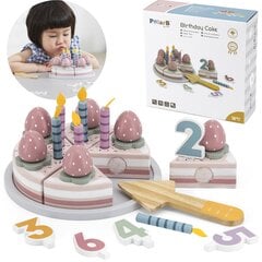 Puidust viilutatav sünnipäevatort Viga Toys L-44060 цена и информация | Игрушки для девочек | kaup24.ee