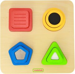 Puidust montessori tahvel Masterkidz L-MK08770 цена и информация | Развивающие игрушки | kaup24.ee