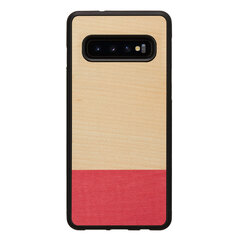 MAN&WOOD SmartPhone case Galaxy S10 miss match black цена и информация | Чехлы для телефонов | kaup24.ee