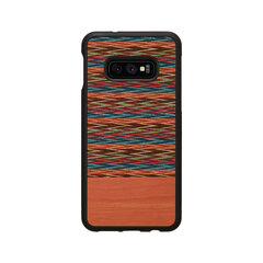 MAN&WOOD SmartPhone case Galaxy S10e browny check black цена и информация | Чехлы для телефонов | kaup24.ee