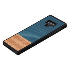 Mobiiltelefoni tagus Man&Wood sobib Samsung Galaxy Note 9, Denim, Must hind ja info | Telefoni kaaned, ümbrised | kaup24.ee