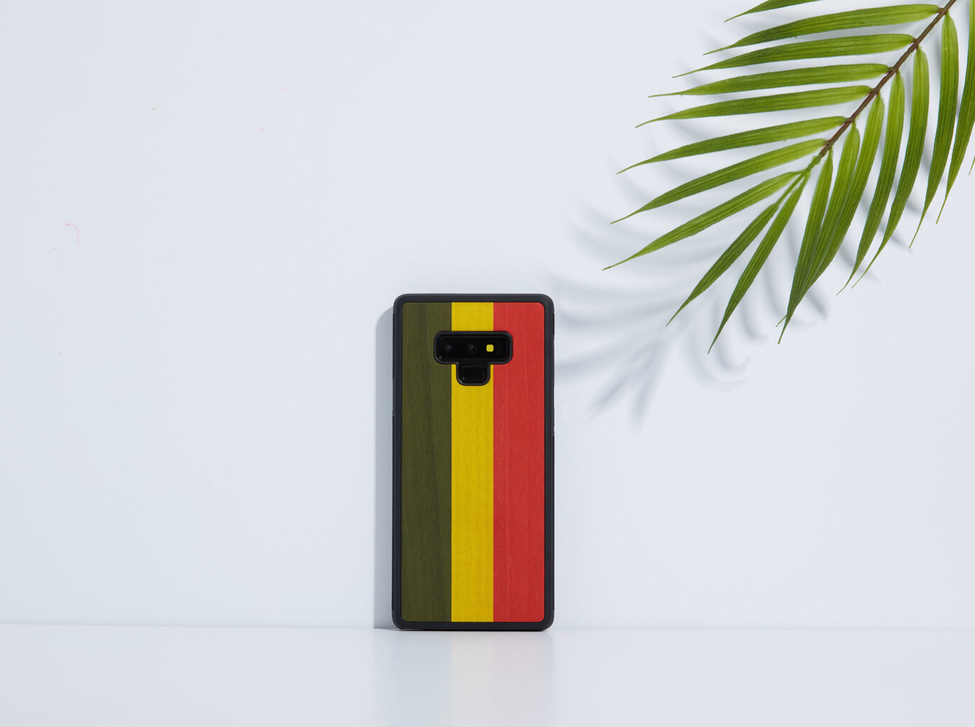 Mobiiltelefoni tagus Man&Wood sobib Samsung Galaxy Note 9, Reggae, Must цена и информация | Telefoni kaaned, ümbrised | kaup24.ee