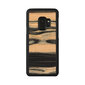 Mobiiltelefoni tagus Man&Wood sobib Samsung Galaxy S9, White ebony, Must hind ja info | Telefoni kaaned, ümbrised | kaup24.ee