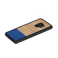 Mobiiltelefoni tagus Man&Wood sobib Samsung Galaxy S9, Dove, Must hind ja info | Telefoni kaaned, ümbrised | kaup24.ee