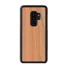 Mobiiltelefoni tagus Man&Wood sobib Samsung Galaxy S9 Plus, Cappuccino, Must цена и информация | Чехлы для телефонов | kaup24.ee