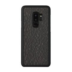 Mobiiltelefoni tagus Man&Wood sobib Samsung Galaxy S9 Plus, Carbalho, Must hind ja info | Telefoni kaaned, ümbrised | kaup24.ee