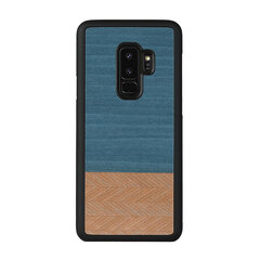 Mobiiltelefoni tagus Man&Wood sobib Samsung Galaxy S9 Plus, Denim, Must цена и информация | Чехлы для телефонов | kaup24.ee